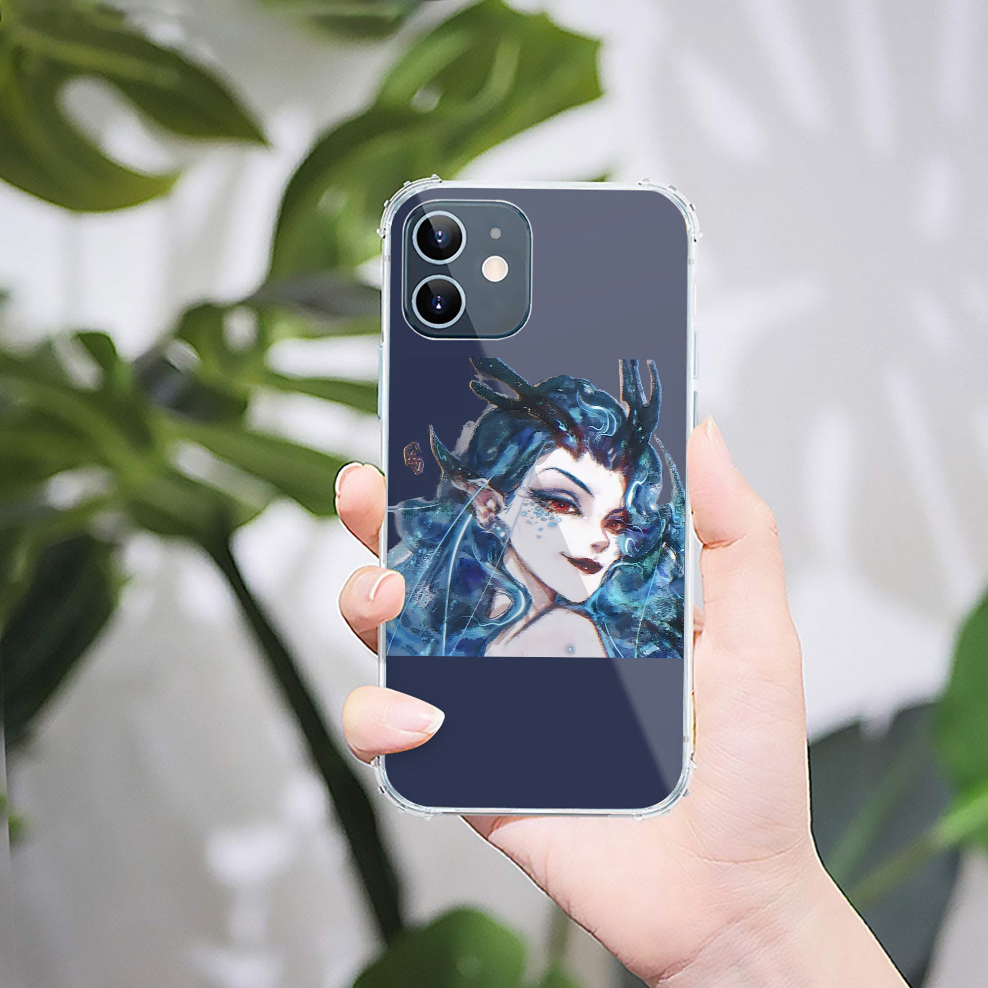 （画像用） Ne Zha 2 ナタ 魔童の大暴れ 【iPhone 12シリーズ対応】透明スマホケース（クリアソフトケース）